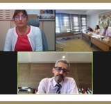  ALECSO holds virtual meeting with  School Health Department at Tunisia’s Ministry of Health