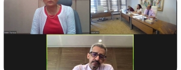  ALECSO holds virtual meeting with  School Health Department at Tunisia’s Ministry of Health