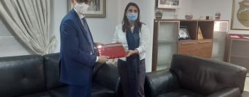  Tunisian Minister of Higher Education and Scientific Research  receives Director-General of ALECSO