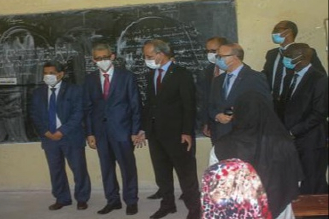 Mauritania’s Minister of National Education and Educational Reform  receives ALECSO Director-General
