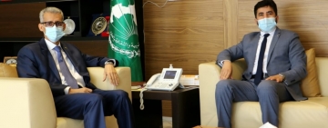 The Chairman of the Executive Board pays a working visit to ALECSO