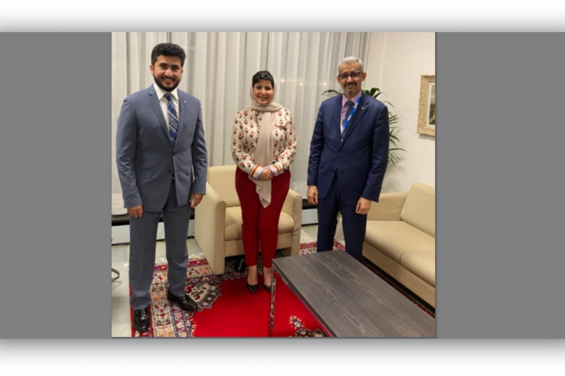 ALECSO Director-General meets in Paris with HRH Princess Haifa Al-Muqrin
