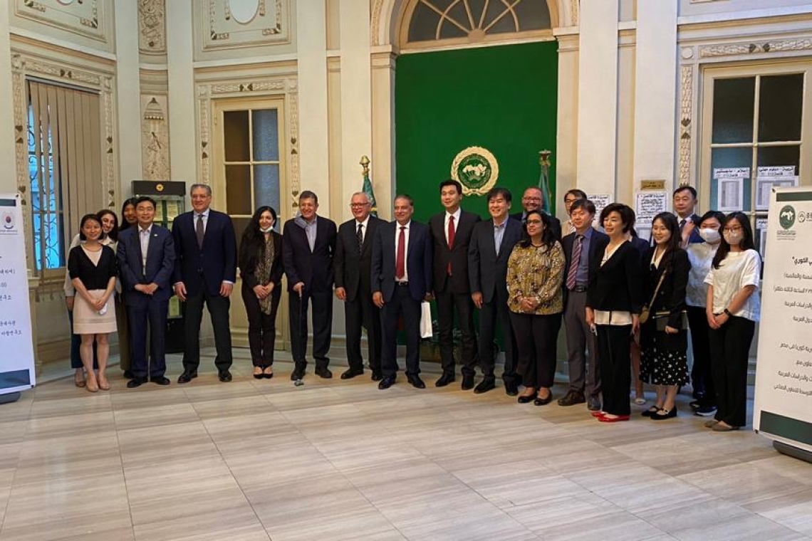 The Institute of Arab Research and Studies hosts the Arab-Korean Dialogue