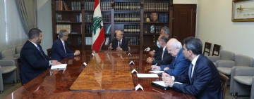 Lebanese President receives Director-General of ALECSO