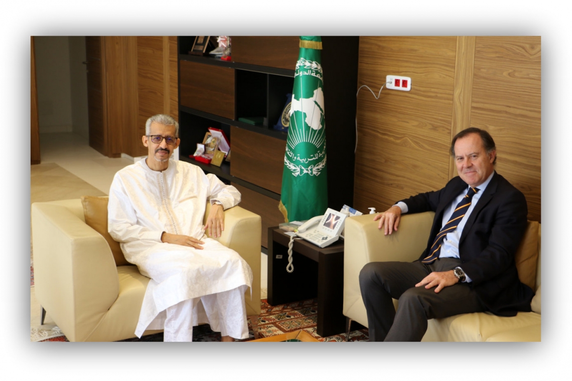 ALECSO Director-General receives Spanish Ambassador to Tunisia