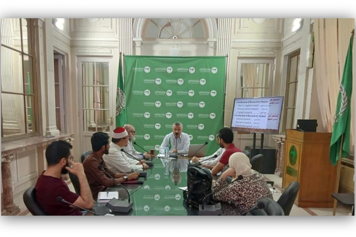 The Institute of Arab Research and Studies organizes training course on “Scientific Research in the field of Heritage and Manuscripts”