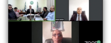 Institute of Arabic Manuscripts holds consultative meeting with the Mauritanian Advanced Institute for Islamic Studies and Research