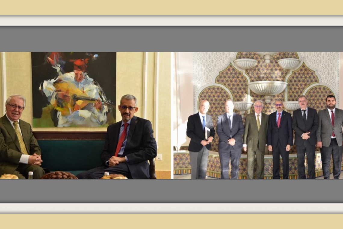 ALECSO Director-General meets with Permanent Secretary of the  Academy of the Kingdom of Morocco