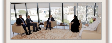    ALECSO Director General meets with   Qatari Minister of Education and Higher Education