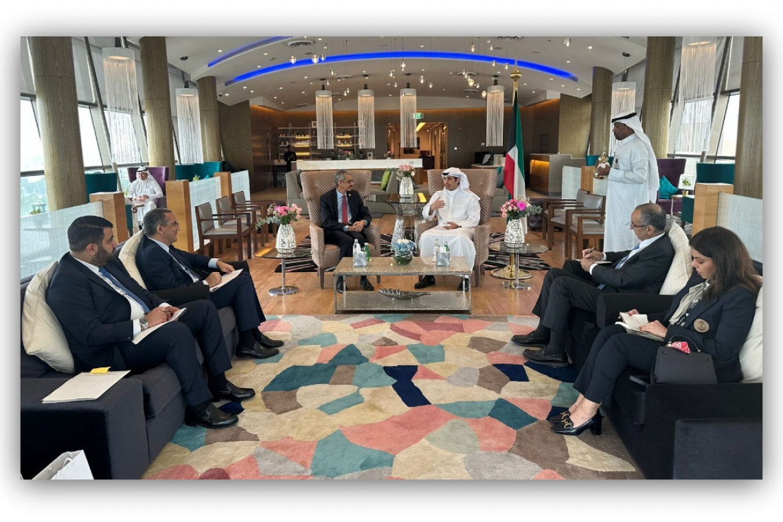 Kuwaiti Minister of Information and Culture receives ALECSO Director-General