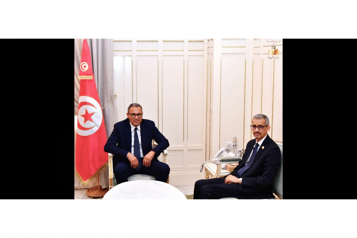 Tunisian Minister of Education receives ALECSO Director-General