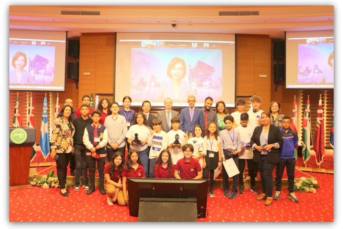 In a First : AI-powered CEO of a Chinese Firm  dialogues with primary school students in Tunisia