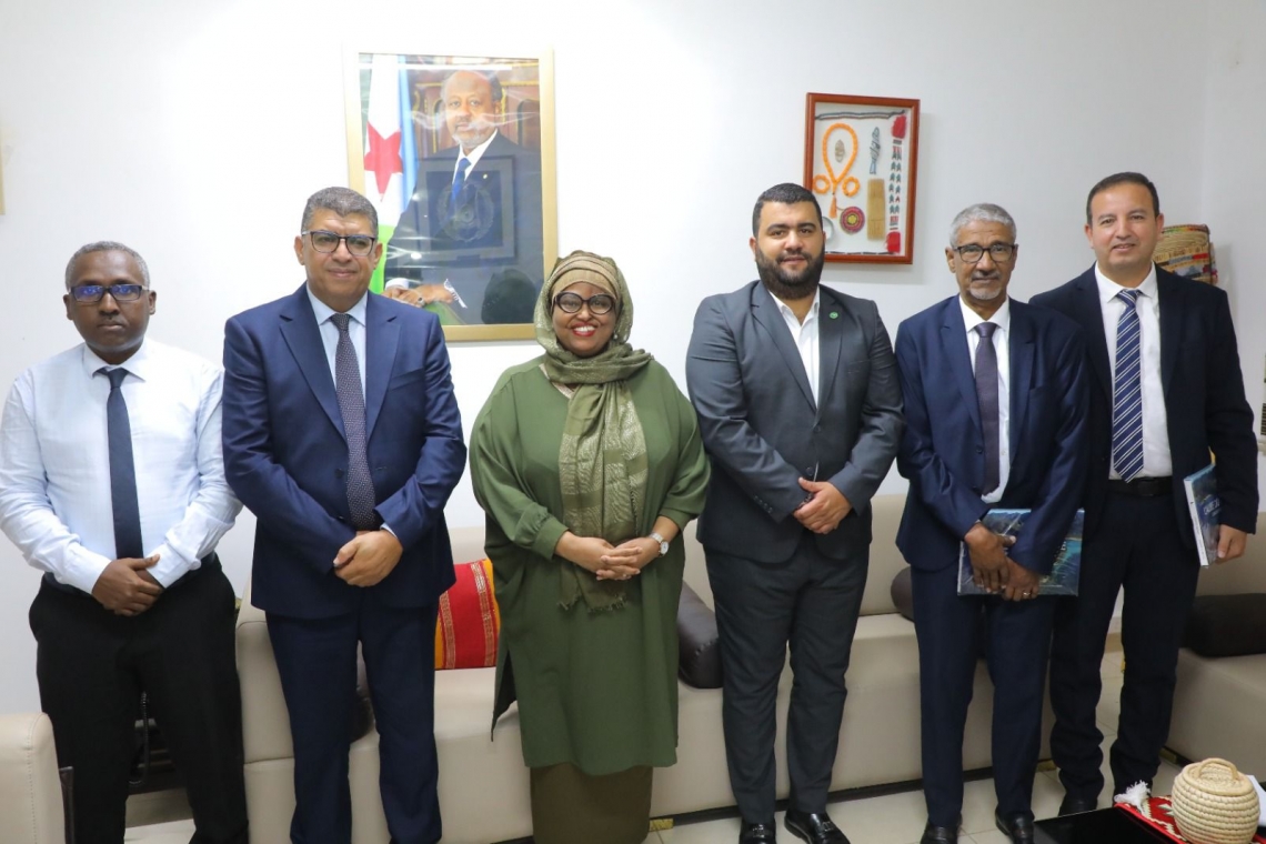 معالي وزيرة الشباب والثقافة بجمهورية جيبوتي تستقبل وفد الألكسو