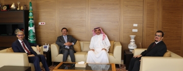 ALECSO Director-General receives Director-General of the  Arab Administrative Development Organization