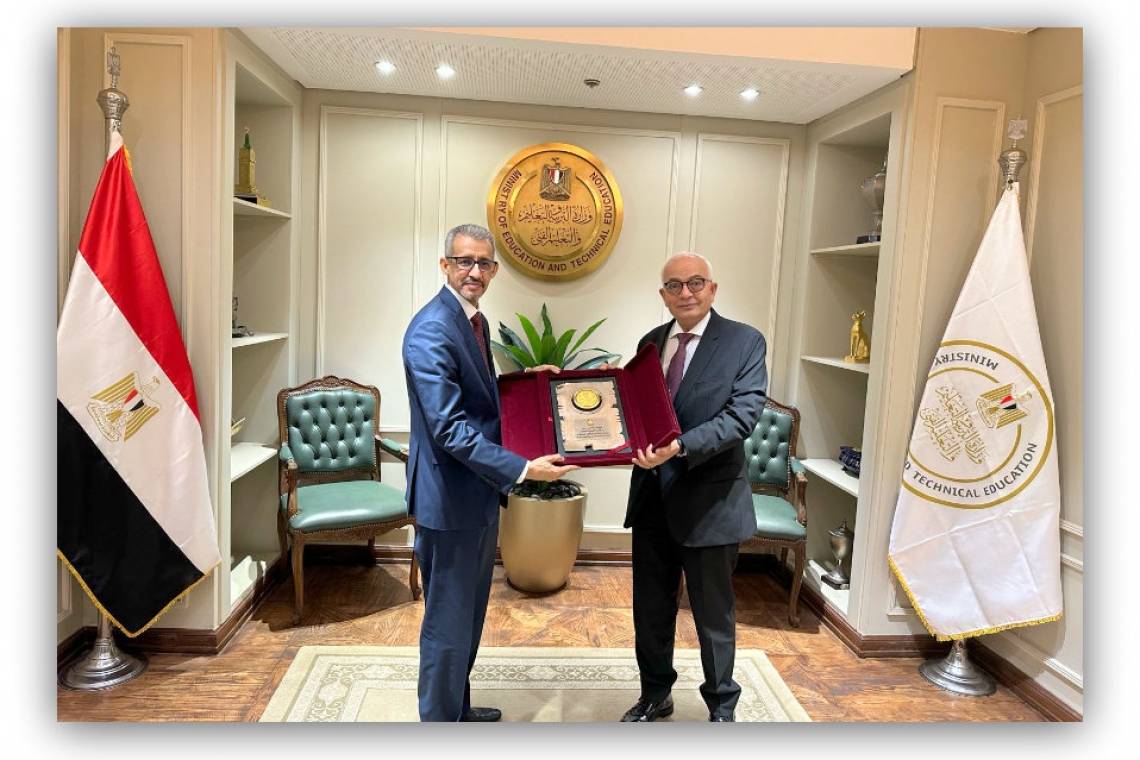 ALECSO Director-General discusses cooperation projects with Egyptian Education Minister