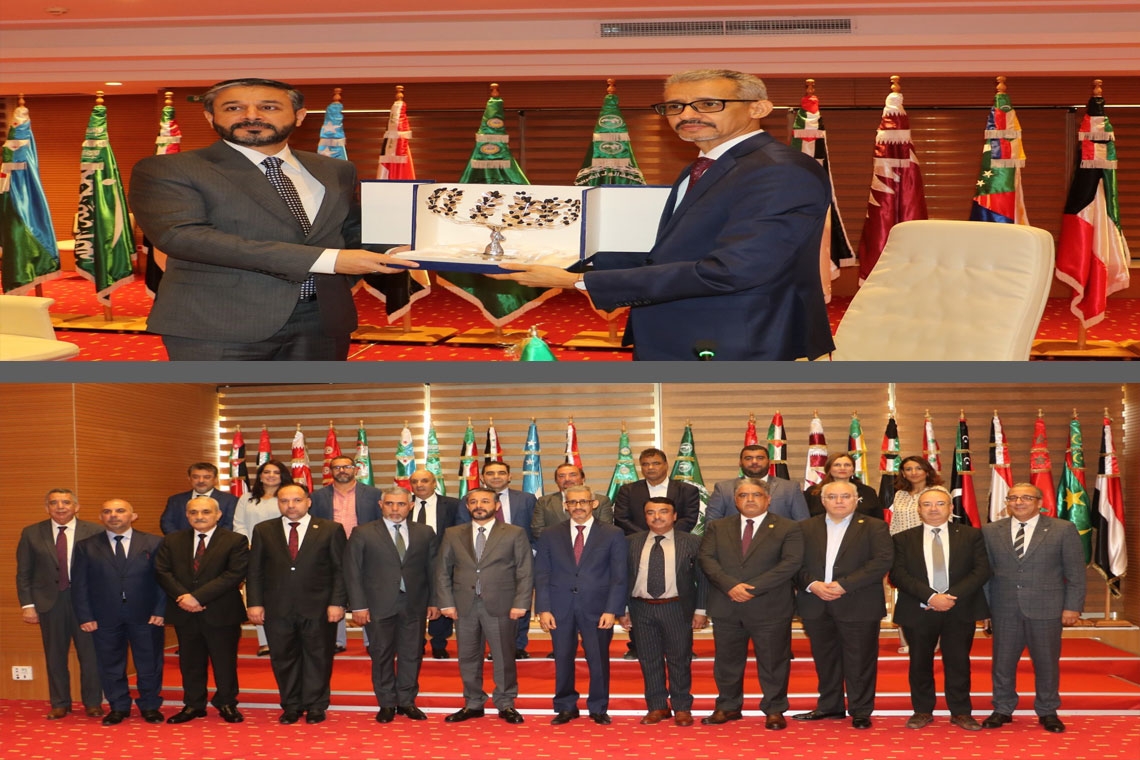  ALECSO Director-General receives   Iraqi Minister of Higher Education and Scientific Research