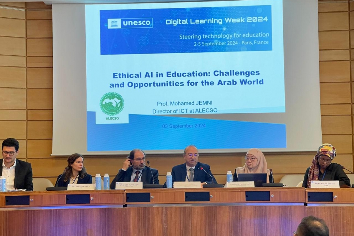 ALECSO participates at UNESCO’s Digital Learning Week 2024