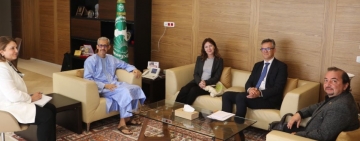 ALECSO Director-General receives Head of Council of Europe Office in Tunis