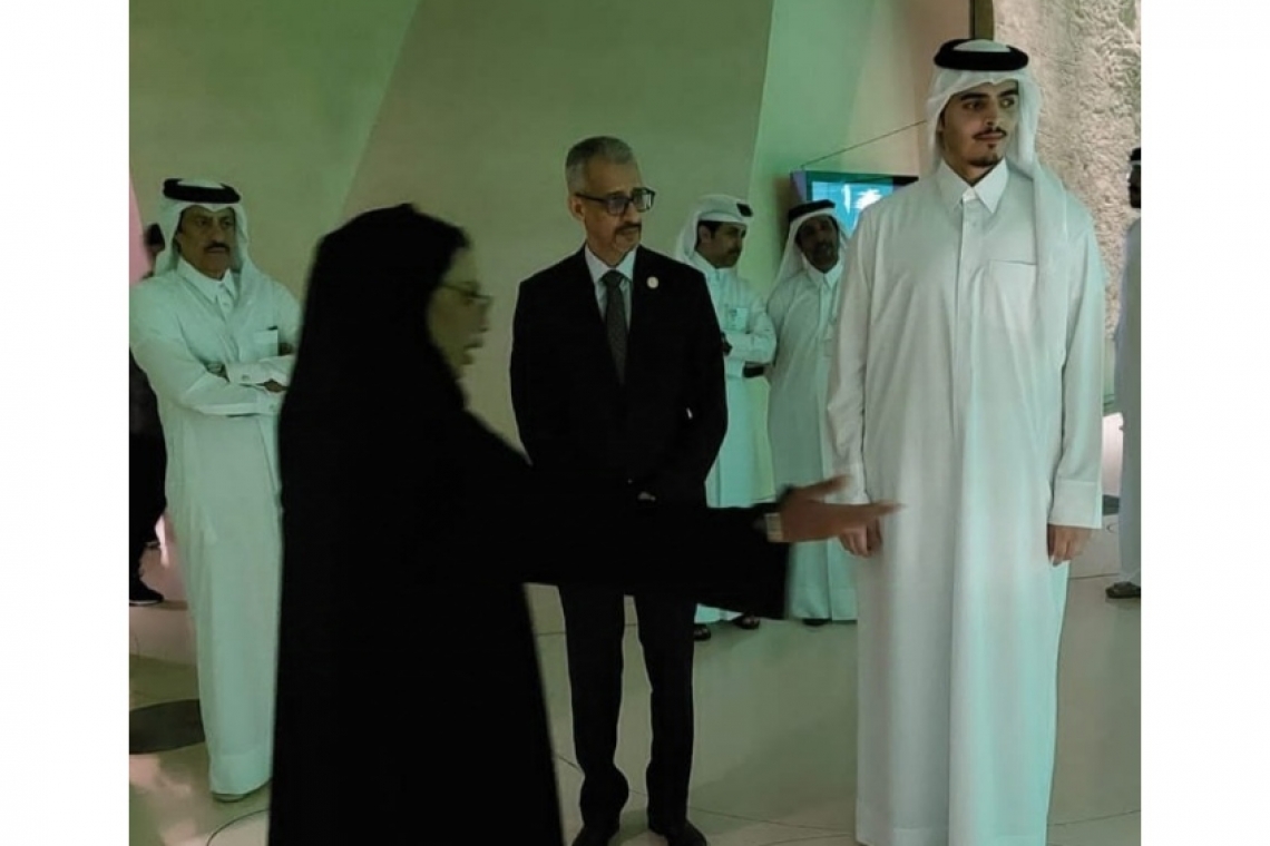 ALECSO Director-General visits National Museum of Qatar