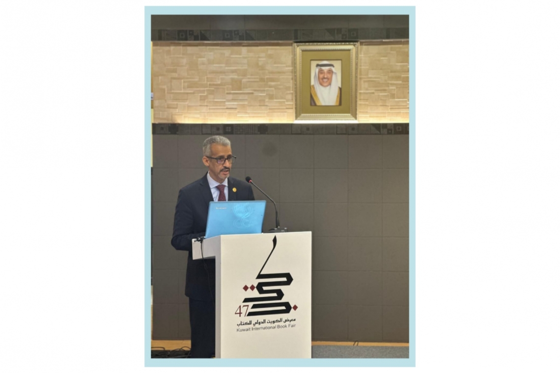 At Kuwait International Book Fair :   ALECSO Director-General gives lecture on Arab Culture Capitals program