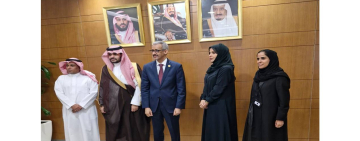 نائبة وزير التعليم بالمملكة العربية السعودية تستقبل المدير العام للألكسو