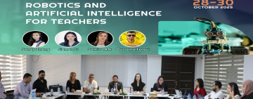 انطلاق أعمال الورشة التدريبية بعنوان: «دورة تدريب المعلّمين في مجال الروبوتيك والذكاء الاصطناعي