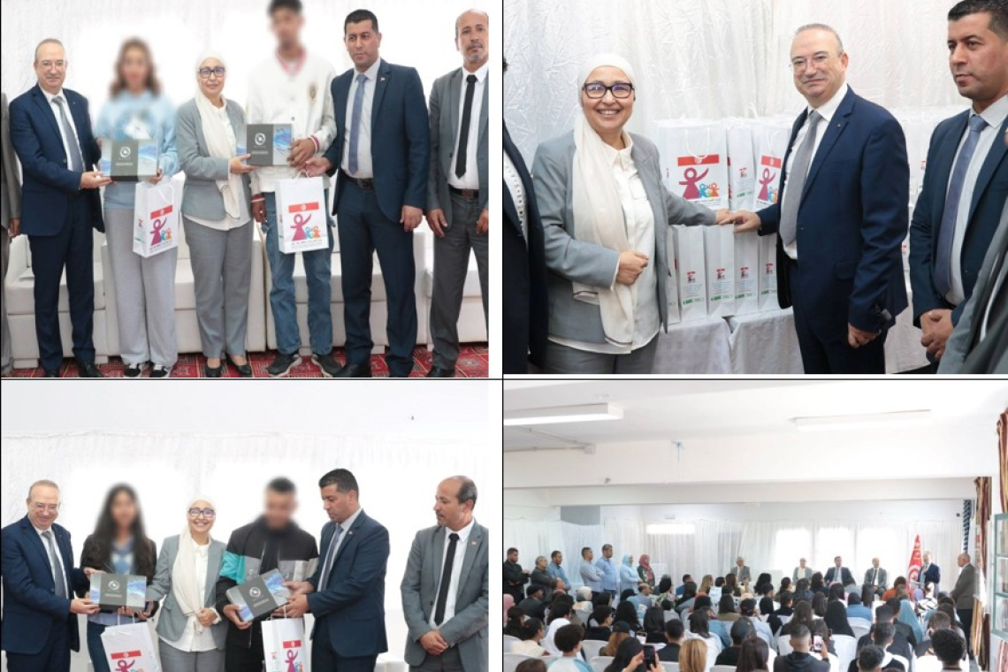الألكسو ووزارة المرأة التونسية تُسلمان دفعة أولى من اللوحات الرقمية لأطفال مؤسسات الرعاية بعين دراهم