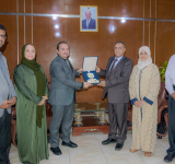 وفد الألكسو يزورجامعة عدن