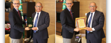 المدير العام للألكسو يستقبل رئيس جامعة نواكشوط