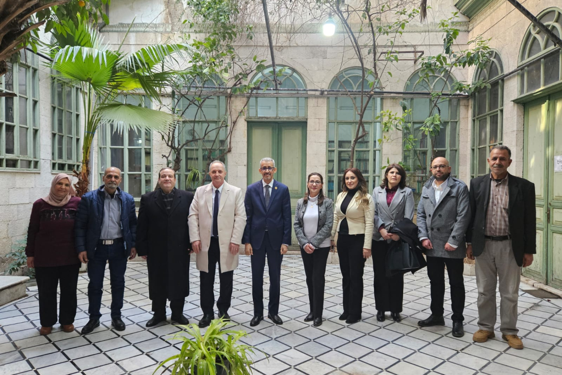 المدير العام للألكسو يزور المركز العربي للتعريب والترجمة والتأليف والنشر