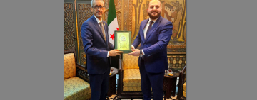 محافظ مدينة دمشق يستقبل المدير العام للألكسو