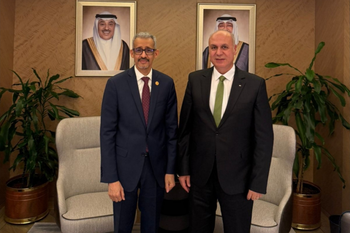 المدير العام للألكسو يلتقي وزير الثقافة بدولة فلسطين