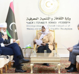 وزيرة الثقافة بدولة ليبيا تستقبل وفد الألكسو لمناقشة سبل التعاون المشترك
