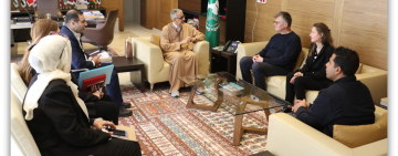 المدير العام للألكسو يستقبل وفد جامعة يوروميد الدولية