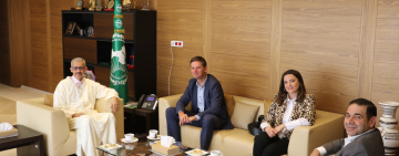 المدير العام للألكسو يستقبل مدير مكتب مؤسسة هانز سايدل 