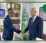 H.E. Tunisian President Visits ALECSO’s Pavilion at Tunis International Book Fair