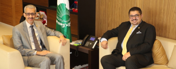 المدير العام للألكسو يستقبل المدير التنفيذي لمركز التميّز الإفريقي للأسواق الشاملة