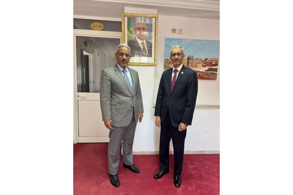 المدير العام للألكسو يؤدي زيارة لسفير الجمهورية الإسلامية الموريتانية لدى الجمهورية التونسية