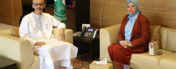 المدير العام للألكسو يستقبل القائمة بالأعمال بسفارة جمهورية العراق لدى تونس