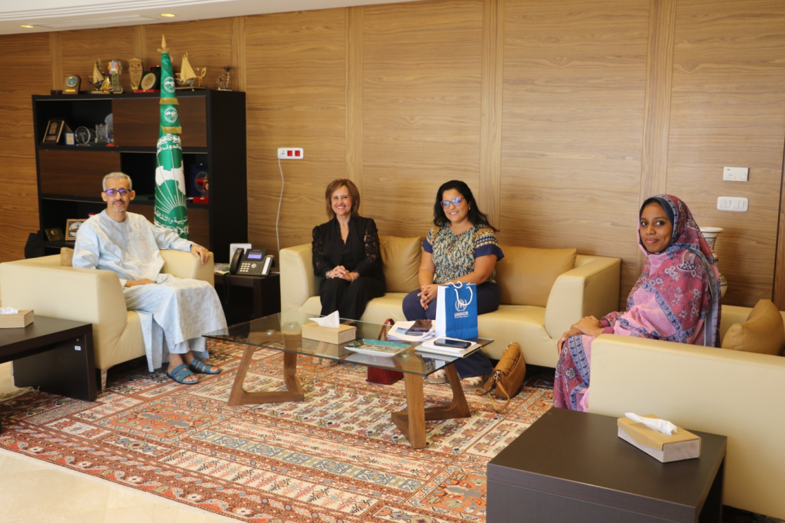 المدير العام للألكسو يستقبل ممثلة مفوضية الأمم المتحدة السامية لشؤون اللاجئين لدى الجمهورية التونسية