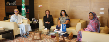المدير العام للألكسو يستقبل ممثلة مفوضية الأمم المتحدة السامية لشؤون اللاجئين لدى الجمهورية التونسية