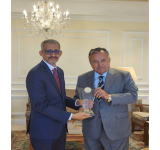 المدير العام للألكسو يؤدي زيارة للأمين العام لجامعة الدول العربية