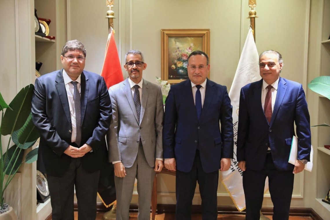 المدير العام للألكسو يلتقي وزير التعليم العالي والبحث العلمي والقائم بأعمال وزير الثقافة المصري