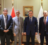 المدير العام للألكسو يلتقي وزير التعليم العالي والبحث العلمي والقائم بأعمال وزير الثقافة المصري